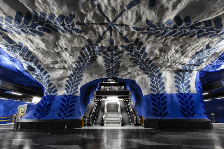 Красивейшие европейские станции метро