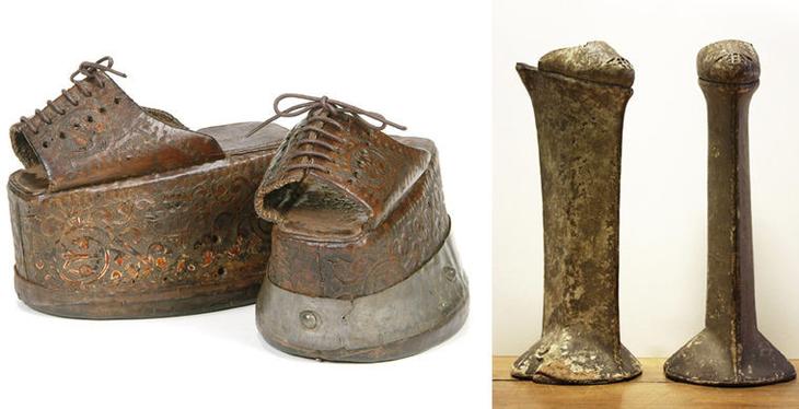 Жутко неудобная обувь средневековых женщин женщины, история, обувь