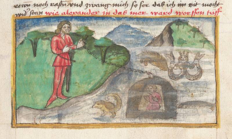 Александр Македонский и подводный колокол история