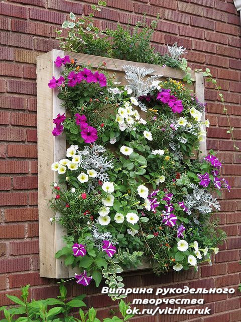 Цветник для дачи из подручных средств. Для тех, кто любит нестандартные идеи. handmake,поделки для сада