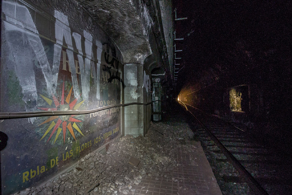 Станции-призраки Барселонского метро