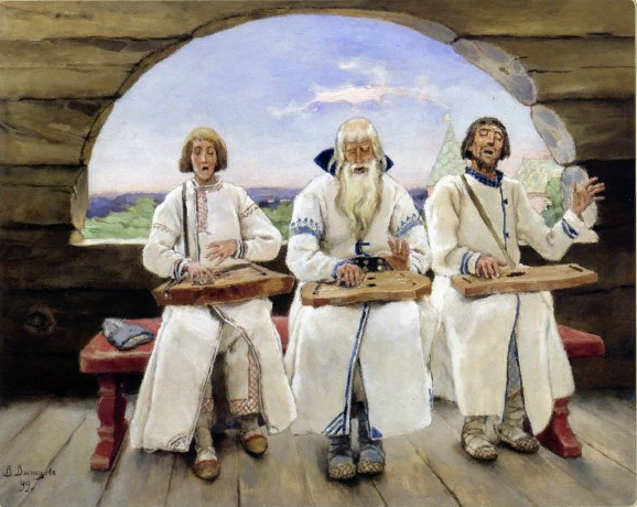 Виктор Васнецов "Гусляры", 1899