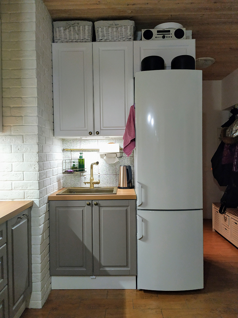33 квадратных метра. Новая компактная кухня шкафы, Леруа, шириной, чтобы, часть, много, ящики, максимально, очень, кухни, удобно, столом, сковородок, внизу, духовкой, поэтому, решила, между, крайне, сделала