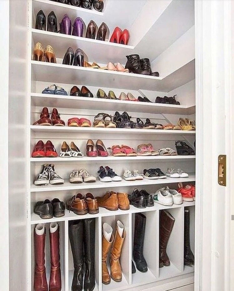 Замечательные идеи для хранения обуви. Замечательные идеи для хранения обуви. разное