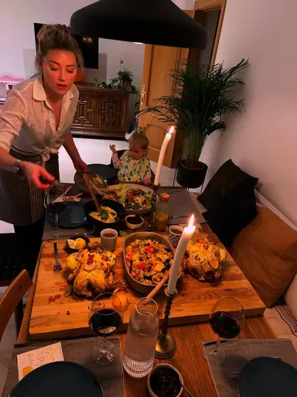 Эмбер Хёрд с дочерью