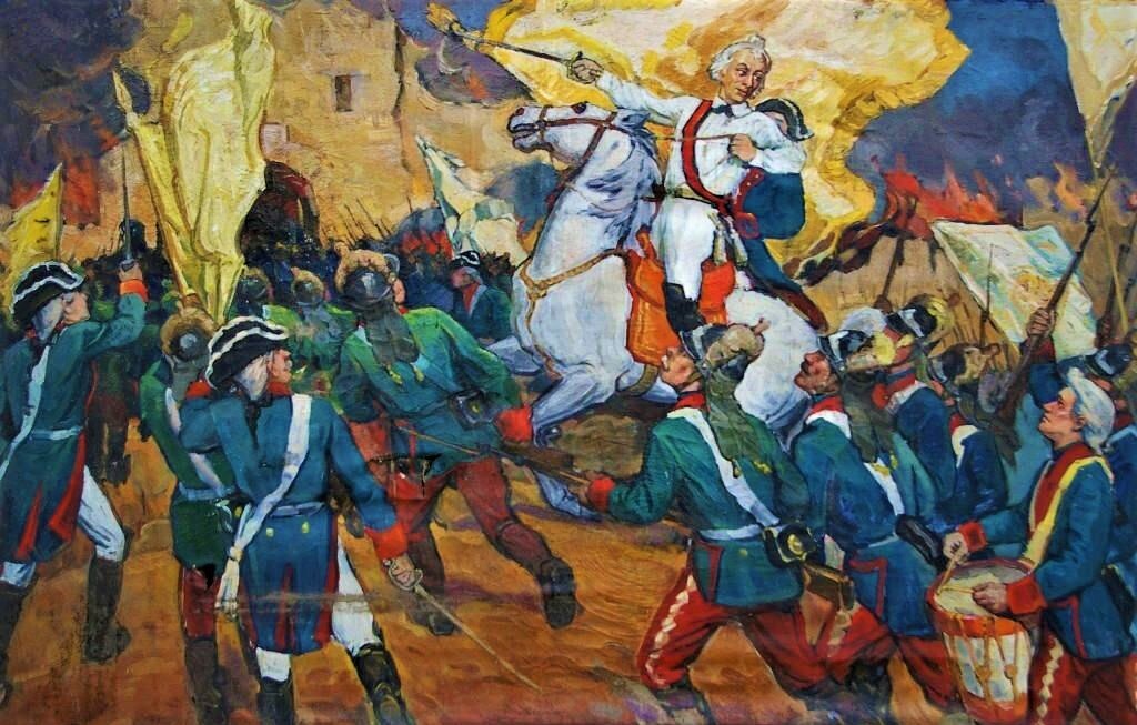 По настоянию Австрийской империи в феврале 1799 года Павел I назначил фельдмаршала Суворова командующим русскими и австрийскими войсками, которым предстояло сражаться против революционных сил...-12