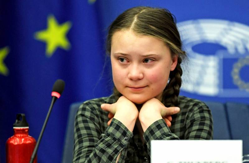 Новый антироссийский проект получил имя «Грета Тунберг» climatestrike,fridaysforfuture,геополитика