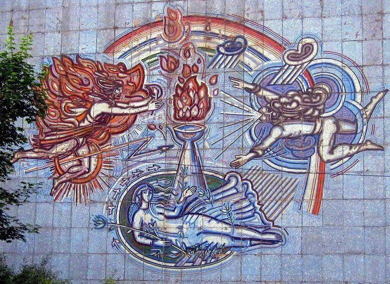 Мозаика советского периода 