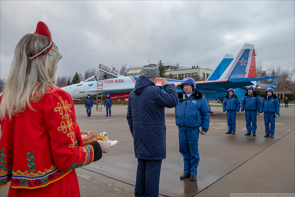 "Русские Витязи" получили четыре новейших Су-35С авиация,оружие,Россия,"Русские витязи",Су-35С