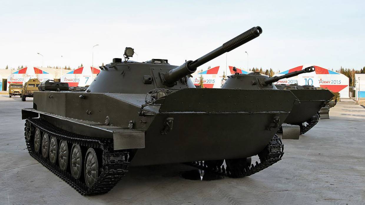 NI: советский танк-амфибия ПТ-76 приводил в ужас американских солдат