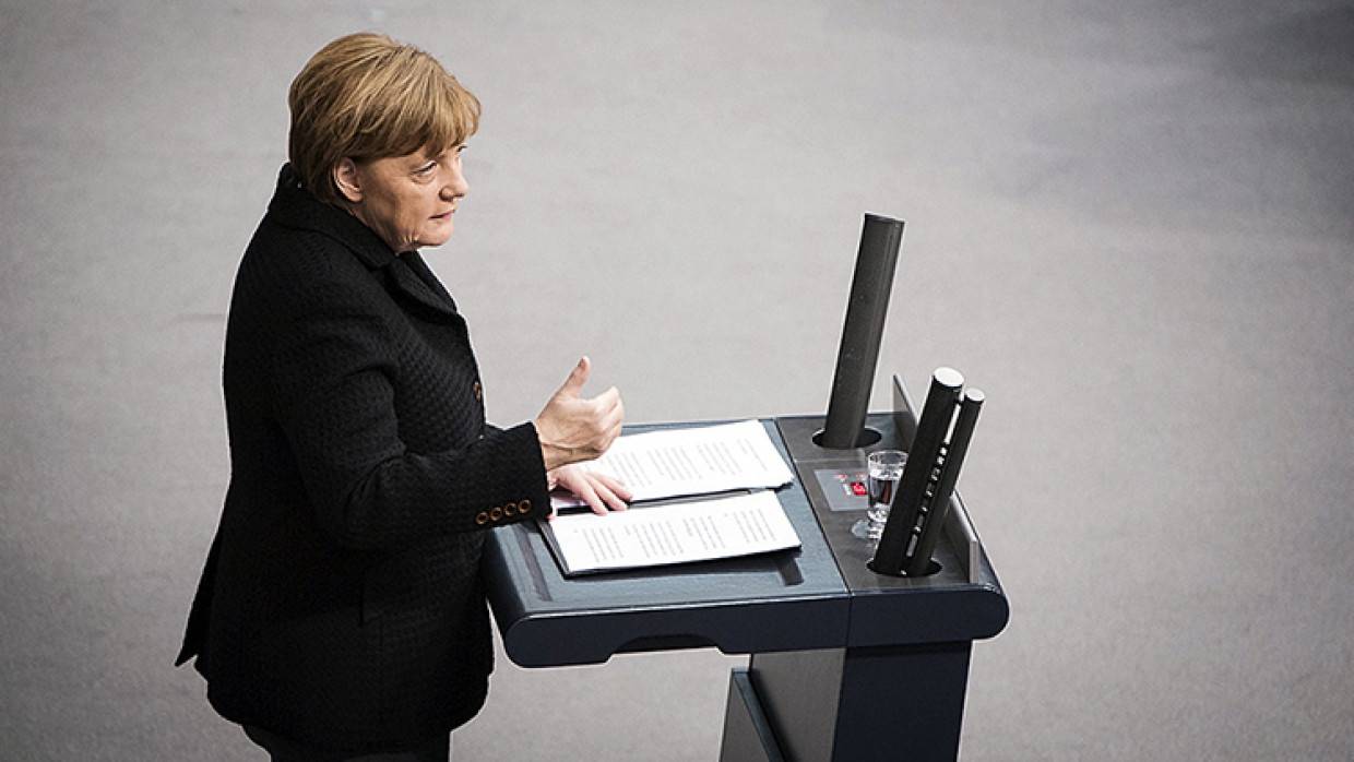 Институт Вальтера Ратенау наградил Ангелу Меркель медалью за заслуги в политике