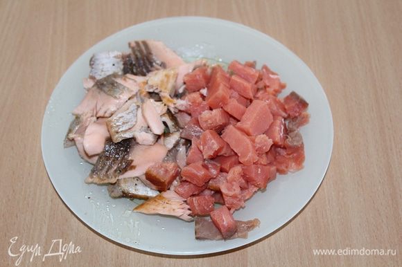 Закусочный кекс с лососем выпечка,кулинария,рыбный кекс