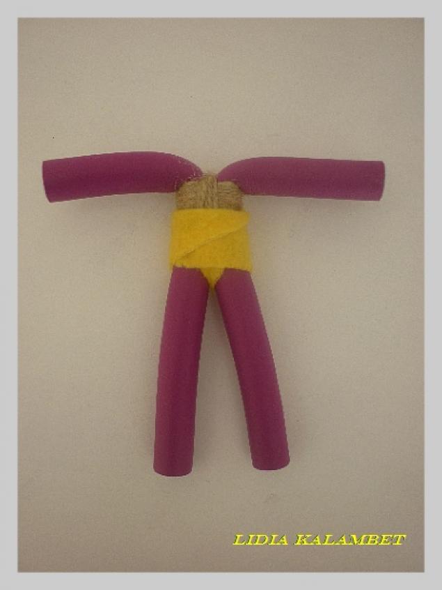 Какие прекрасные куклы получаются из бигуди Какие прекрасные куклы получаются из бигуди из бигуди,рукоделие,своими руками,сделай сам