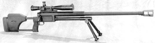 Современные американские 12,7-мм снайперские винтовки