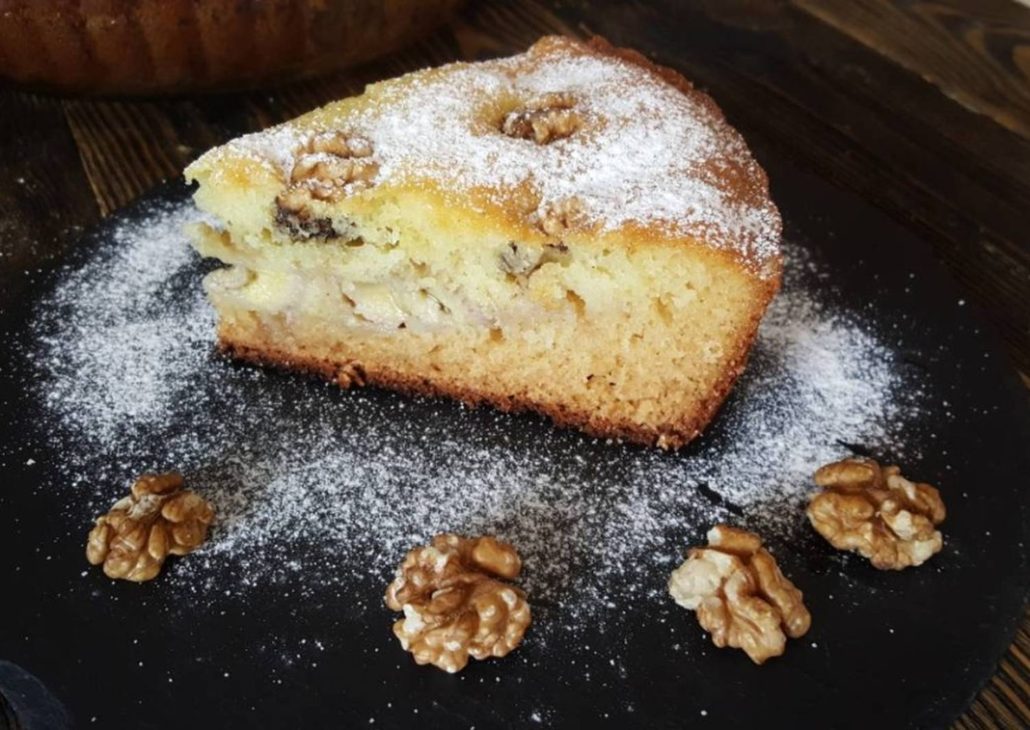 Пирог с бананом в мультиварке