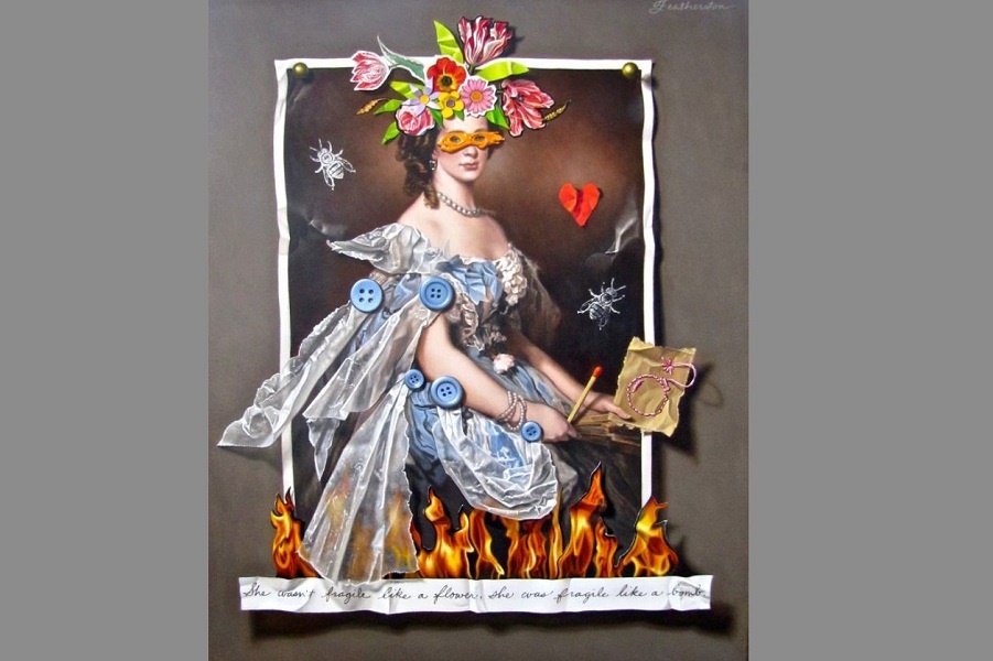 Оптическая иллюзия в живописи. Вы можете подумать, что это коллаж, но нет... Оптическая иллюзия в живописи. Вы можете подумать, что это коллаж, но нет...