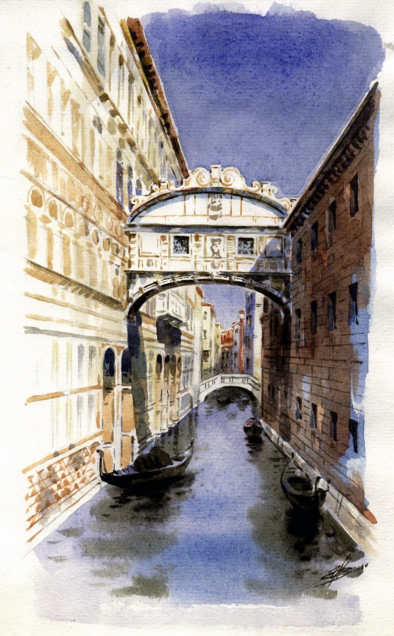 Художница Ольга Ивлева. По городам и странам Художница Ольга Ивлева. По городам и странам город