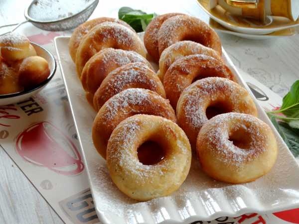Пончики из рисовой муки, рецепт с фото