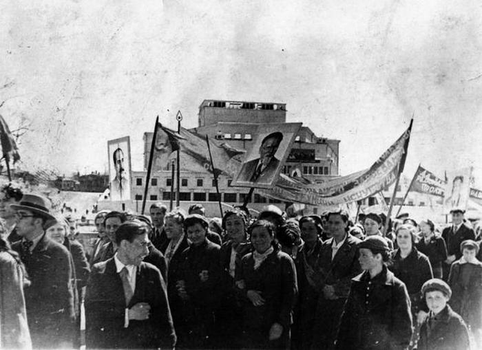 1 мая. Середина 1930-х. Иваново.