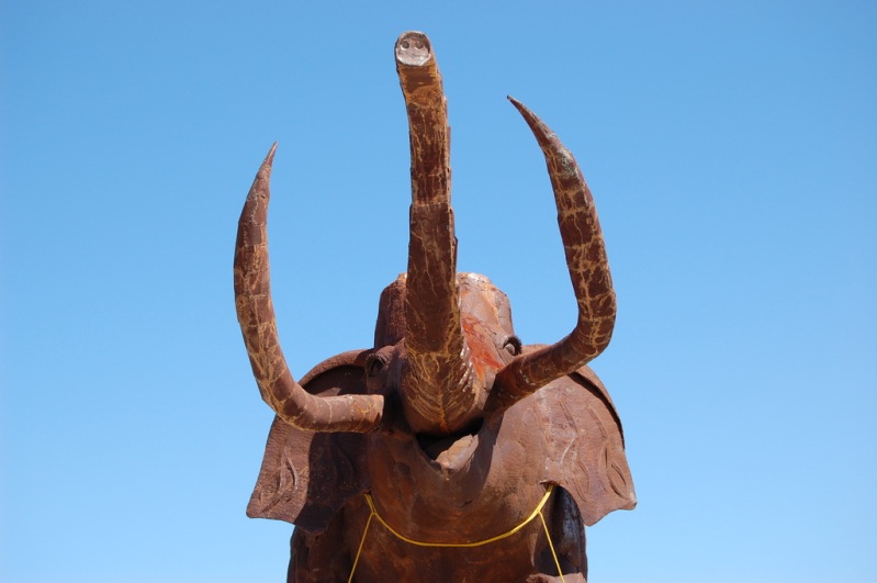 Скульптуры в пустыне Анза Боррего в Калифорнии Скульптуры в пустыне Анза Боррего в Калифорнии авиатур