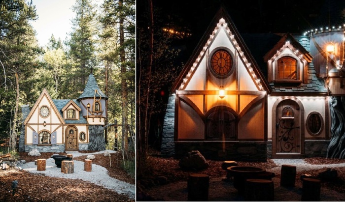 Сказочный «Коттедж Рапунцель» в отеле Charmed Family Resorts (Канада). Сказочный «Коттедж Рапунцель» в отеле Charmed Family Resorts (Канада).