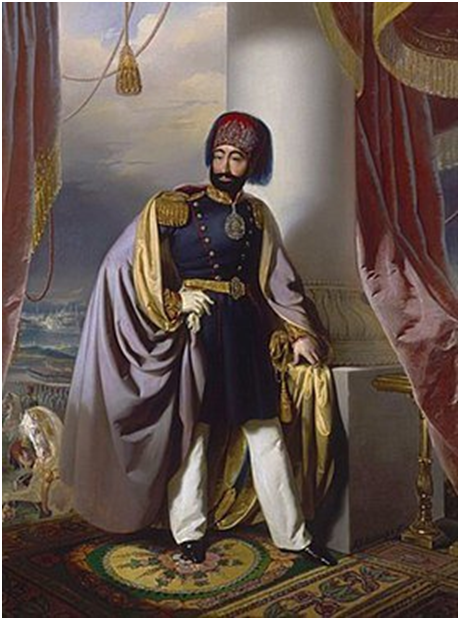 османский султан Махмуд II (из Википедии)