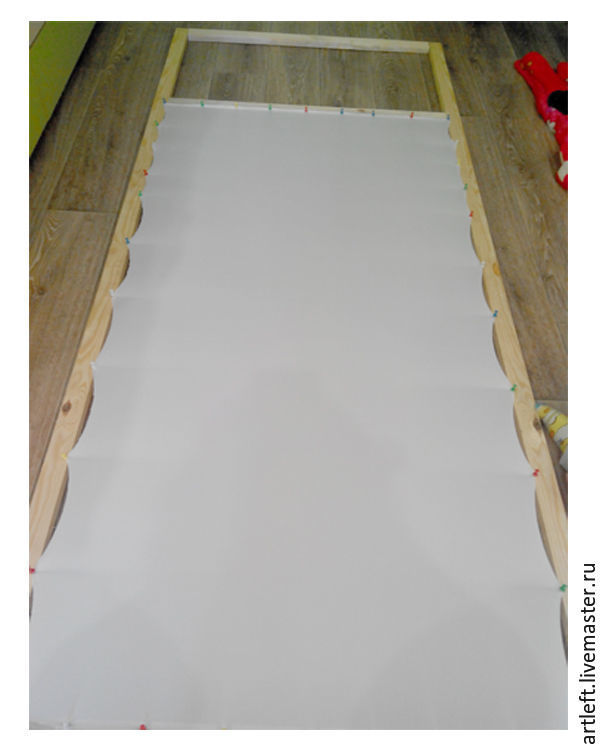 Создаем парео-трансформер в технике холодный батик парео