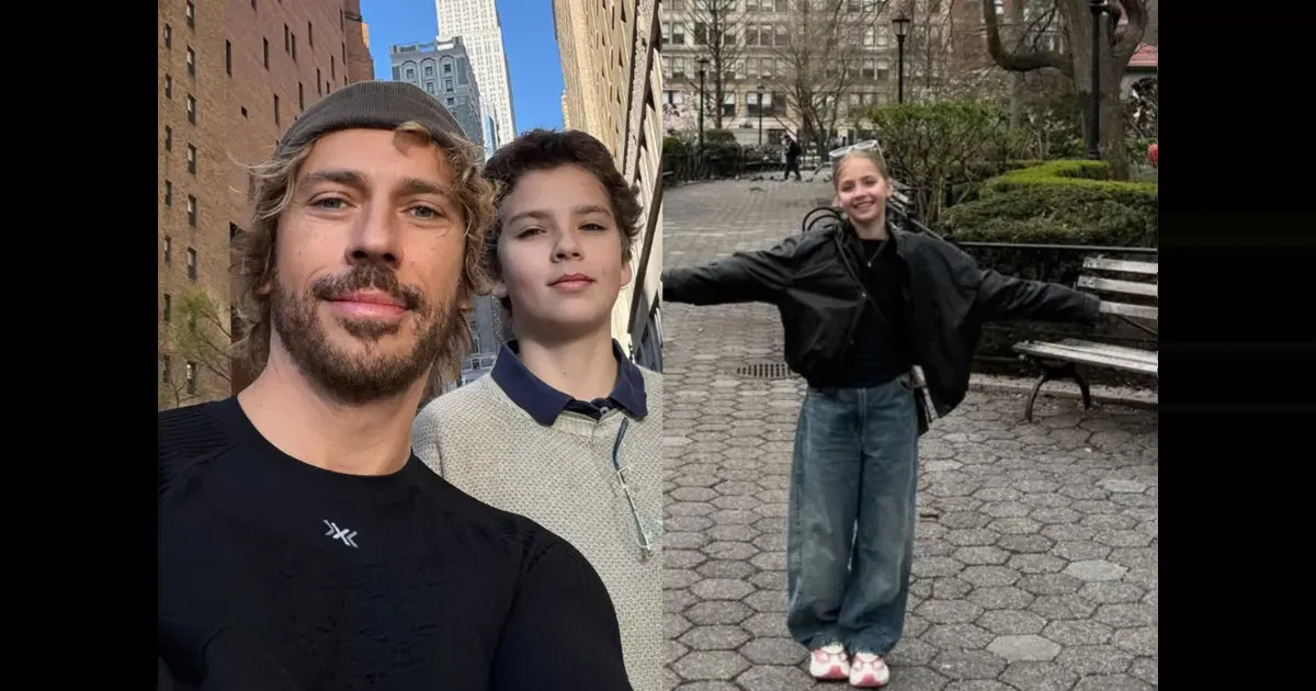 Максим Галкин* проводит каникулы с детьми от Аллы Пугачёвой в Нью-Йорке