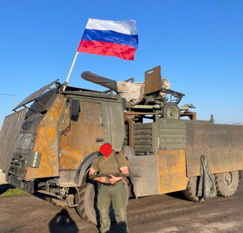 Как наши дорабатывают технику в ходе спецоперации оружие