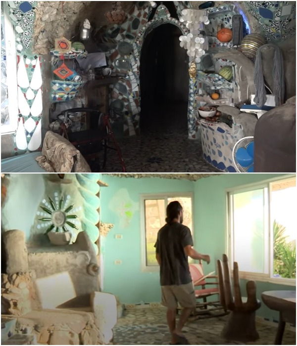 Израильтянину, который 50 лет строил дом в скале, грозит выселение архитектура,идеи для дома,ремонт и строительство