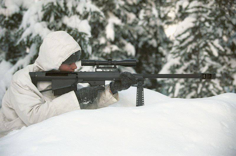 Современные американские 12,7-мм снайперские винтовки