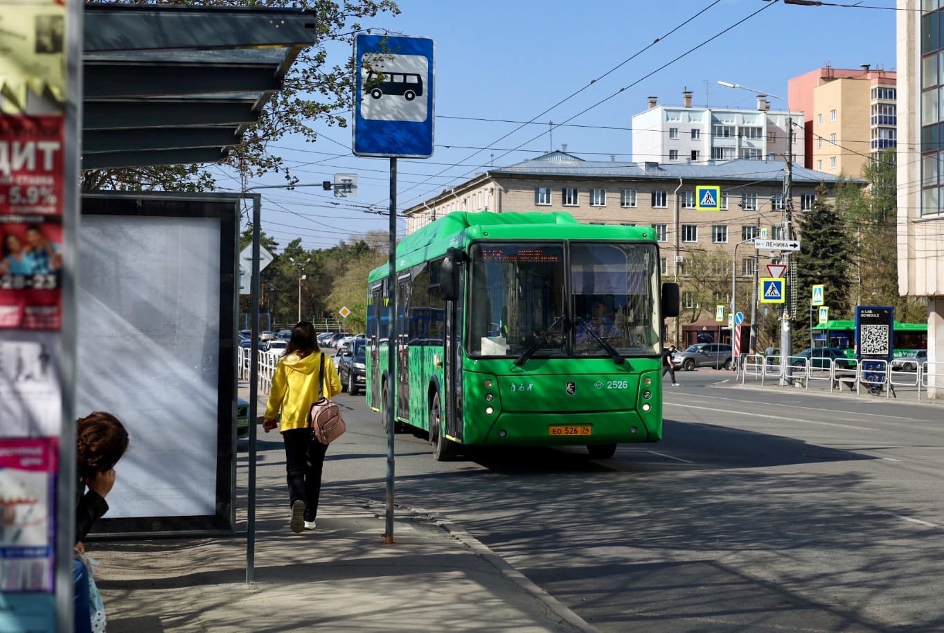 В Челябинске собираются сделать 8 новых автобусных остановок