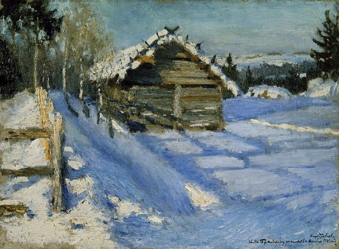 Картинки по запросу зимние пейзажи картины русских художников
