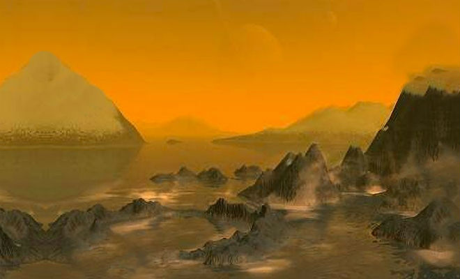 Первые реальные снимки Сатурна: астрономы показали зеленые горы и желтое небо