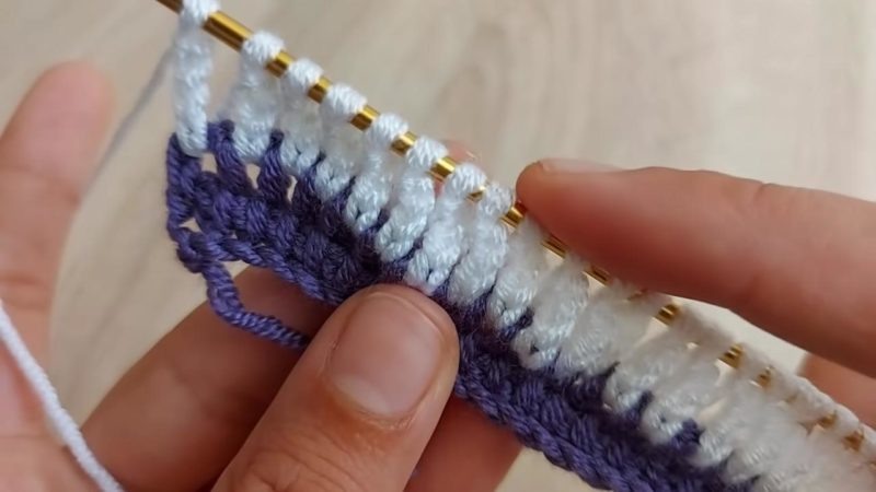 Техника тунисского вязания снискала доверие и любовь рукодельниц по всему миру. Такое простое, но в то же время изящное и красивое тунисское вязание обязательно понравится и вам!-10