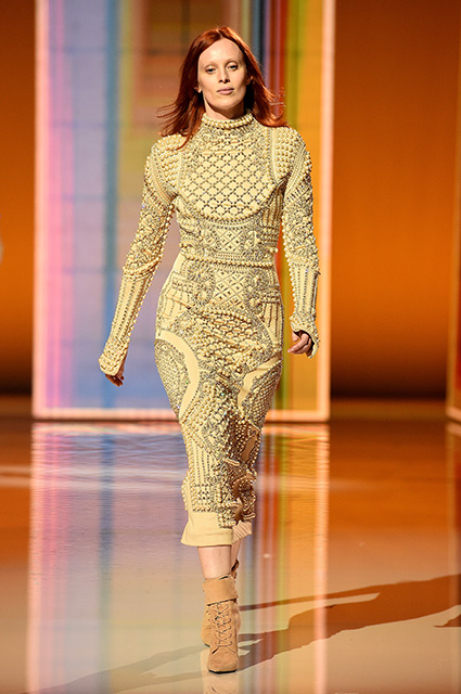 Неделя моды в Париже: Наталья Водянова, Наоми Кэмпбелл, Милла Йовович, Елена Перминова и другие на показе Balmain Новости моды