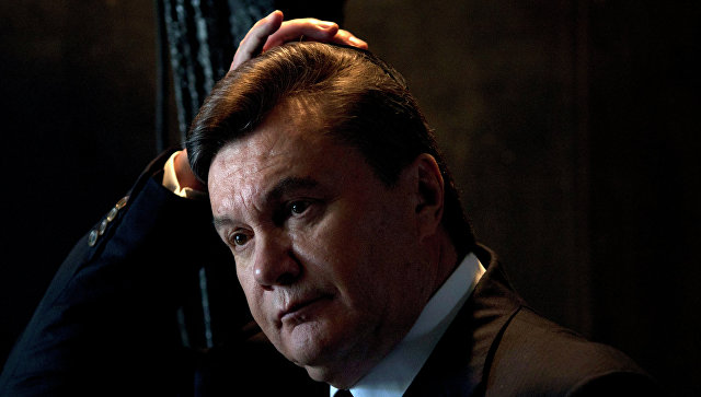 Бывший украинский президент Виктор Янукович. Архивное фото