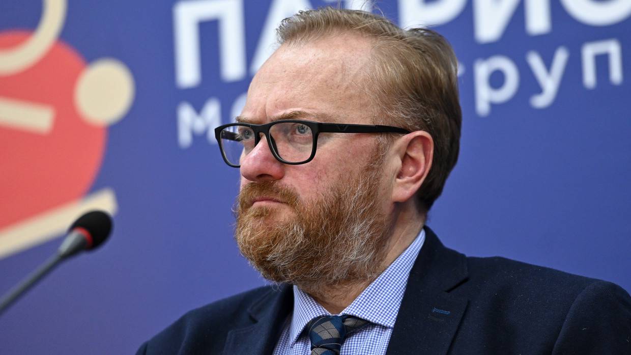 Депутат Милонов: резолюция Европарламента против россиян родилась по приказу Запада
