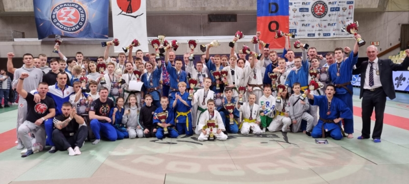Впервые команда Приморья по кудо завоевала такое количество медалей на первенстве России