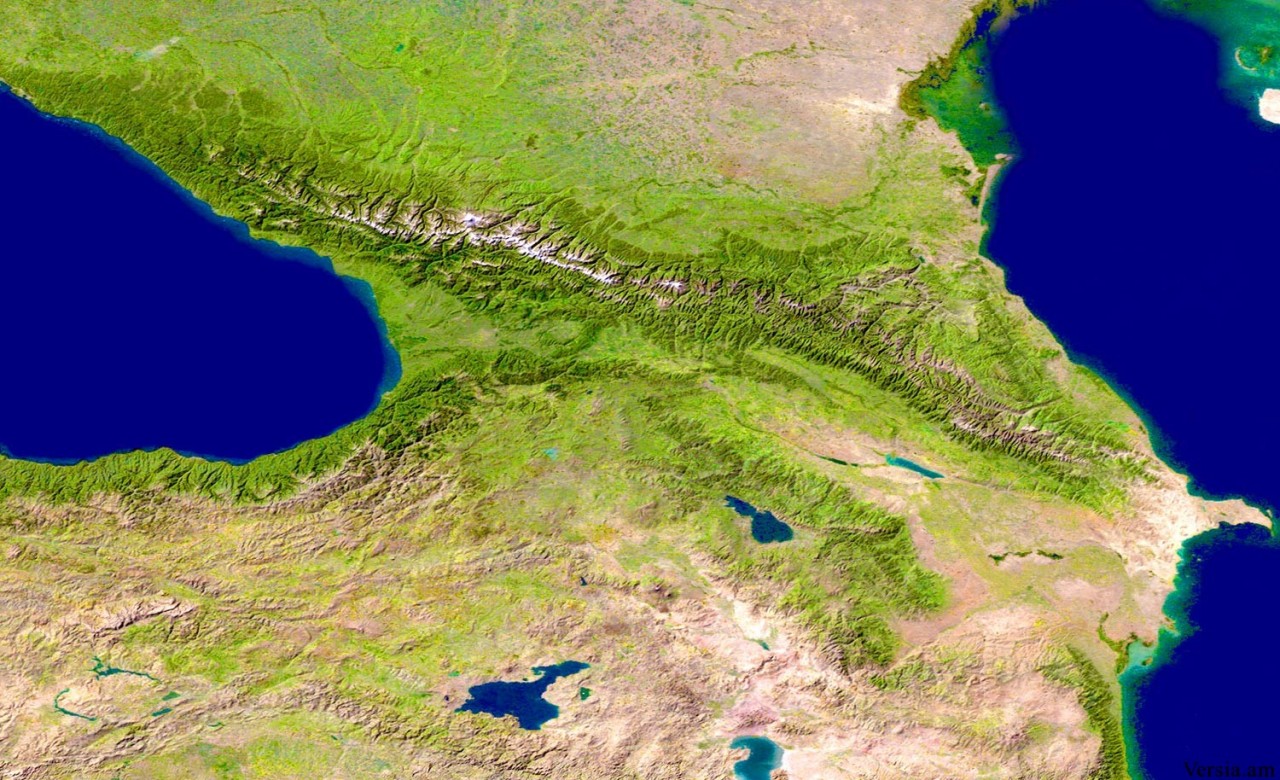Кавказский хребет Закавказье