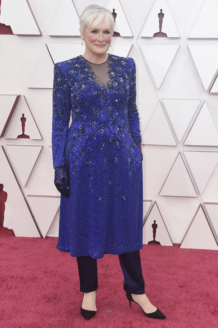 Гленн Клоуз в Armani Privé