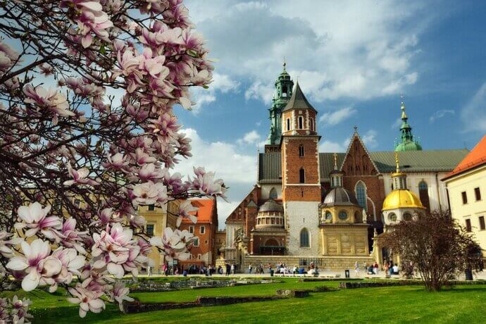 весна в германии