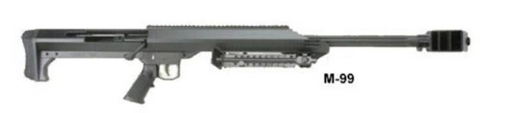 Современные американские 12,7-мм снайперские винтовки