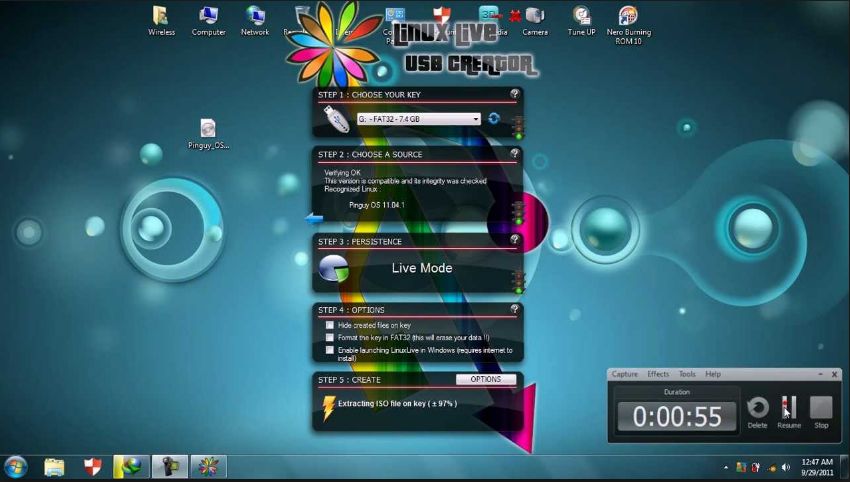 Linux Live USB Creator