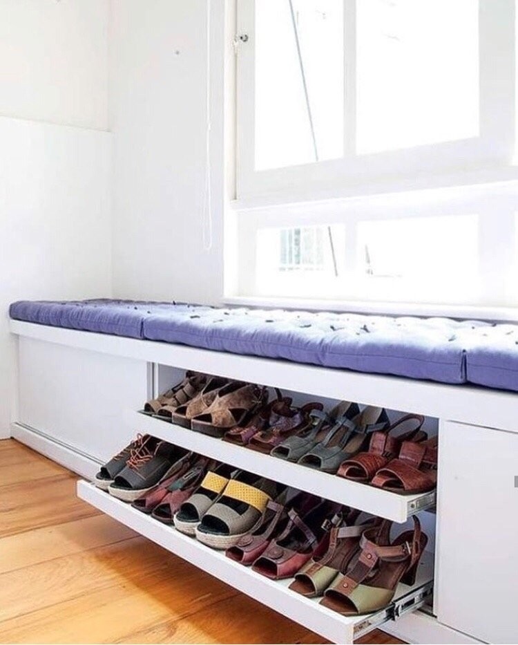Замечательные идеи для хранения обуви. Замечательные идеи для хранения обуви. разное