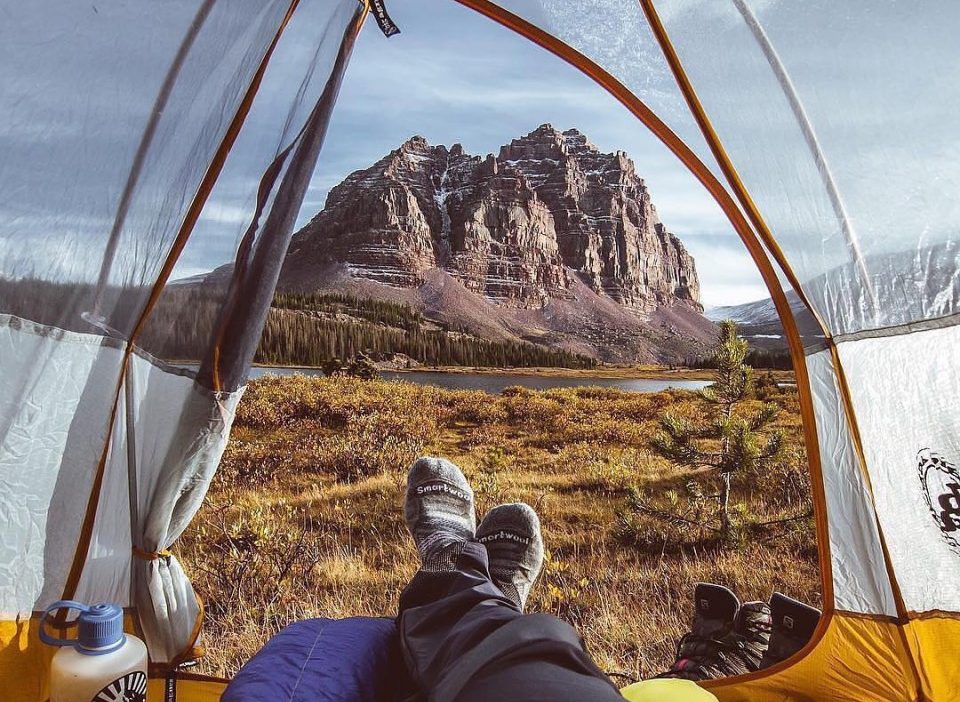 9 фотографий крутой палатки для походов