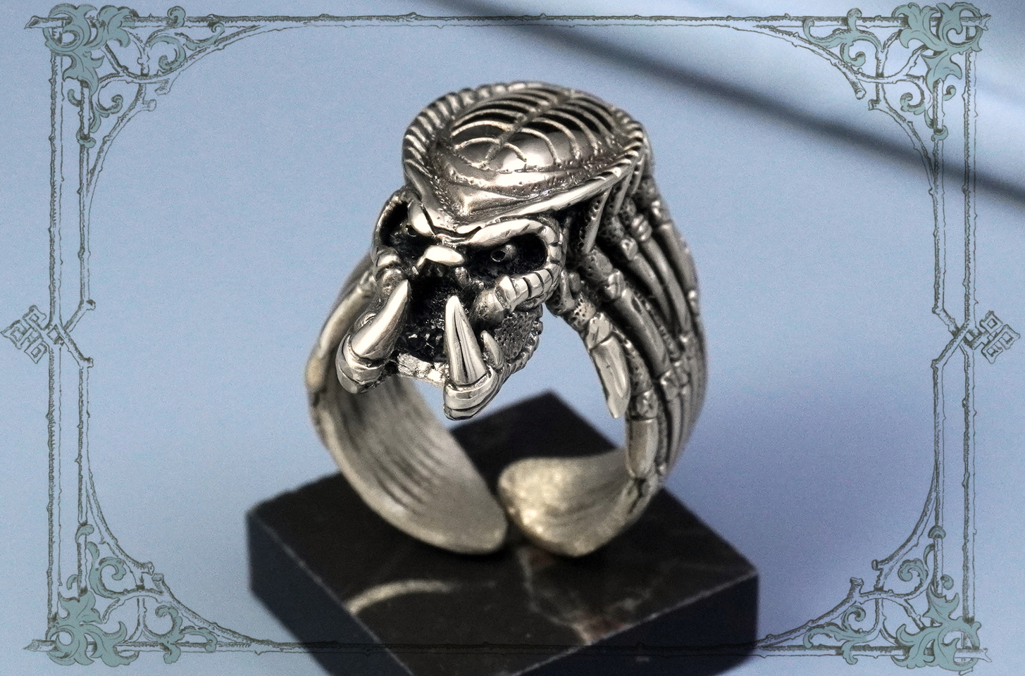 Кольцо Хищник: купить мужской перстень Яутжа от Joker-Studio