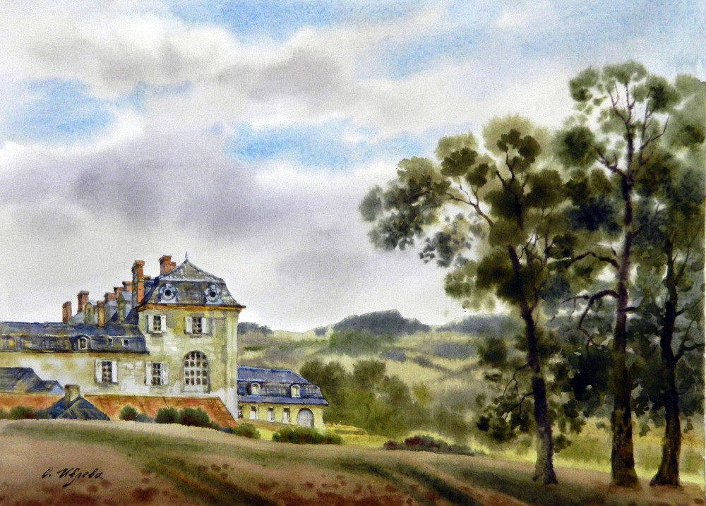 Художница Ольга Ивлева. По городам и странам Художница Ольга Ивлева. По городам и странам город