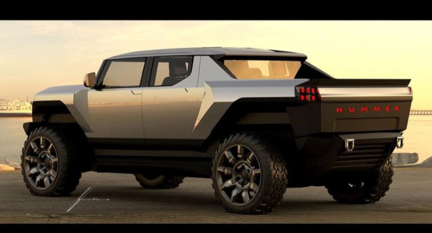 GM показал ранний вариант дизайна нового Hummer
