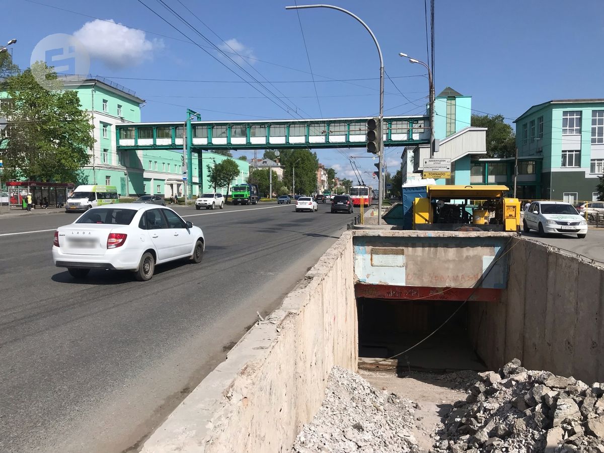 Светофоры на улице Удмуртской вблизи УдГУ в Ижевске заработают 3 июня